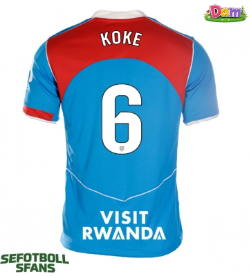 Atletico Madrid Koke #6 Tredje Tröja Kvinnor 2025-26 Kortärmad